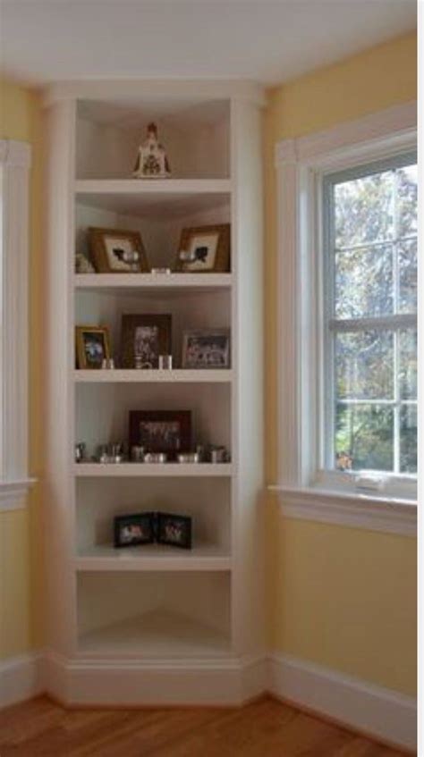 corner shelving bedroom.